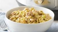 5-Ingredient Instant Pot® Cheesy Chicken, Broccoli and Rice 5-Ingredient Instant Pot® Cheesy Chicken, Broccoli and Rice