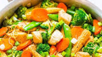 Chicken Stir-Fry with Noodles Chicken Stir-Fry with Noodles