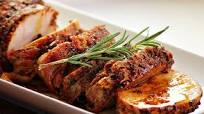 Roast Pork Loin with Bacon and Brown Sugar Glaze Roast Pork Loin with Bacon and Brown Sugar Glaze