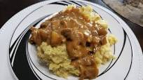 Mashed potatoes-n-gravy Mashed potatoes-n-gravy