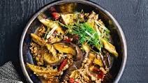 Marions Sichuan eggplant and pork Marions Sichuan eggplant and pork