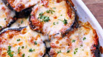 Cheesy Eggplant Casserole Cheesy Eggplant Casserole