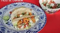 Tacos de Camarón con Chipotle Tacos de Camarón con Chipotle