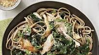 Sesame Soba Noodles with Roast Chicken and Chard Sesame Soba Noodles with Roast Chicken and Chard