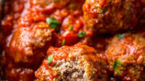 Easy Baked Meatballs Easy Baked Meatballs