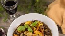 Wild Game Stew with Juniper & Apples Wild Game Stew with Juniper & Apples