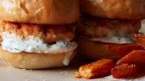 Pan-Seared Salmon Burgers with Tzatziki Pan-Seared Salmon Burgers with Tzatziki