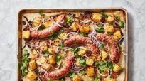 Sausages With Tangy, Gingery Pineapple Sausages With Tangy, Gingery Pineapple