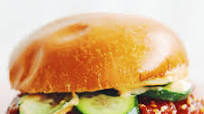 Korean Fried Chicken Sandwich made in the Air Fryer Korean Fried Chicken Sandwich made in the Air Fryer
