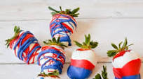 4TH OF JULY CHOCOLATE COVERED STRAWBERRIES 4TH OF JULY CHOCOLATE COVERED STRAWBERRIES