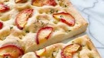 Peach & Thyme Focaccia Bread Peach & Thyme Focaccia Bread