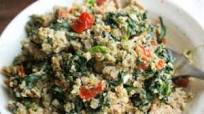 Pesto Turkey Cauliflower Rice Bowls Pesto Turkey Cauliflower Rice Bowls