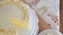 Italian Four-Layer Coconut Cream Cake Italian Four-Layer Coconut Cream Cake