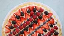 Red, White, & Blue Fruit Pizza Red, White, & Blue Fruit Pizza