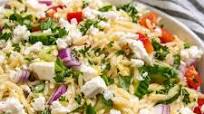 Easy Lemon Orzo Salad with Feta Easy Lemon Orzo Salad with Feta