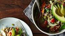 French Lentil, Kamut, and Avocado Salad with Basil Dressing French Lentil, Kamut, and Avocado Salad with Basil Dressing