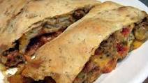 Italian Sausage Stromboli (Aka Sausage Bread) Italian Sausage Stromboli (Aka Sausage Bread)