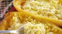 Spaghetti Squash Alfredo - Just 5 Ingredients Spaghetti Squash Alfredo - Just 5 Ingredients