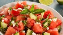 Mediterranean Watermelon Salad Recipe Mediterranean Watermelon Salad Recipe