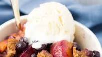 Crockpot Blueberry Peach Cobbler Crockpot Blueberry Peach Cobbler