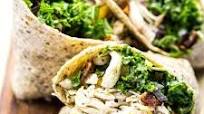 Kale Chicken Caesar Wraps Kale Chicken Caesar Wraps