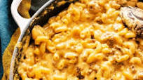 ONE PAN: Leftover Cheeseburger Mac and Cheese ONE PAN: Leftover Cheeseburger Mac and Cheese