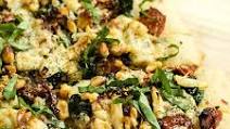 Spinach Blue Cheese Pizza Spinach Blue Cheese Pizza