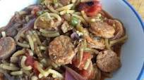 Receta de Fideos con setas y butifarra Receta de Fideos con setas y butifarra