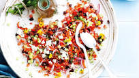 Greek-style salad Greek-style salad