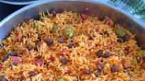 Rice with Pigeon Peas { Arroz Con Gandules } Rice with Pigeon Peas { Arroz Con Gandules }
