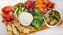 AIP Charcuterie Board with Tzatziki Dip AIP Charcuterie Board with Tzatziki Dip
