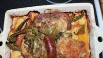 Baked Pork Chop and Sausage Casserole Baked Pork Chop and Sausage Casserole