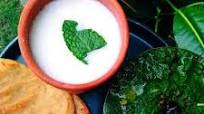 Sarson Ka Saag, Makai Ki Roti Or Namkeen Lassi Sarson Ka Saag, Makai Ki Roti Or Namkeen Lassi