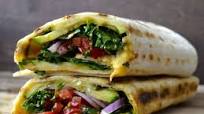Grilled Zucchini Hummus Wrap Grilled Zucchini Hummus Wrap