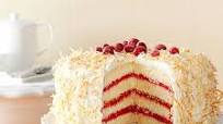 Cranberry Coconut Cake with Marshmallow Cream Frosting Cranberry Coconut Cake with Marshmallow Cream Frosting