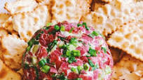 Dried Beef Cheese Ball Dried Beef Cheese Ball