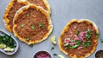 ZA'ATAR LAMB TURKISH PIZZA - LAHMACUN ZA'ATAR LAMB TURKISH PIZZA - LAHMACUN