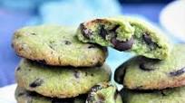 Matcha Chocolate Chip Cookies Matcha Chocolate Chip Cookies