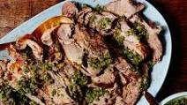 Slow Cooker Pork Shoulder with Zesty Basil Sauce Recipe | Epicurious Slow Cooker Pork Shoulder with Zesty Basil Sauce Recipe | Epicurious