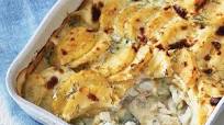 Fish and dill potato bake Fish and dill potato bake