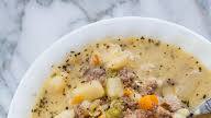 Creamy Potato & Hamburger Soup Creamy Potato & Hamburger Soup