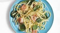 Linguine with Shrimp and Spinach Linguine with Shrimp and Spinach