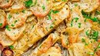 Sliced Potato Cake Sliced Potato Cake