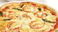 Vegetarian keto margherita pizza Vegetarian keto margherita pizza
