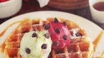 Malted Belgian Waffles Malted Belgian Waffles
