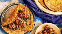 Grilled paneer wraps (kathi paneer rolls) Grilled paneer wraps (kathi paneer rolls)