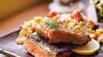 Crispy juicy salmon Crispy juicy salmon