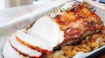 Pork Roast with Apple Brandy Glaze Pork Roast with Apple Brandy Glaze