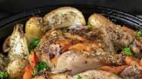 Roasted Cornish Hen with Vegetables Roasted Cornish Hen with Vegetables