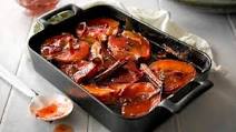 Slow-roasted quinces with honey, cinnamon and cloves Slow-roasted quinces with honey, cinnamon and cloves